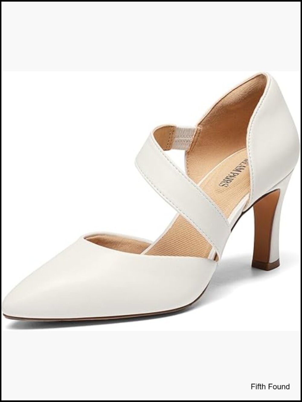 Women's Pumps Dress Closed Toe Comfortable D'Orsay Heels for Work Office
